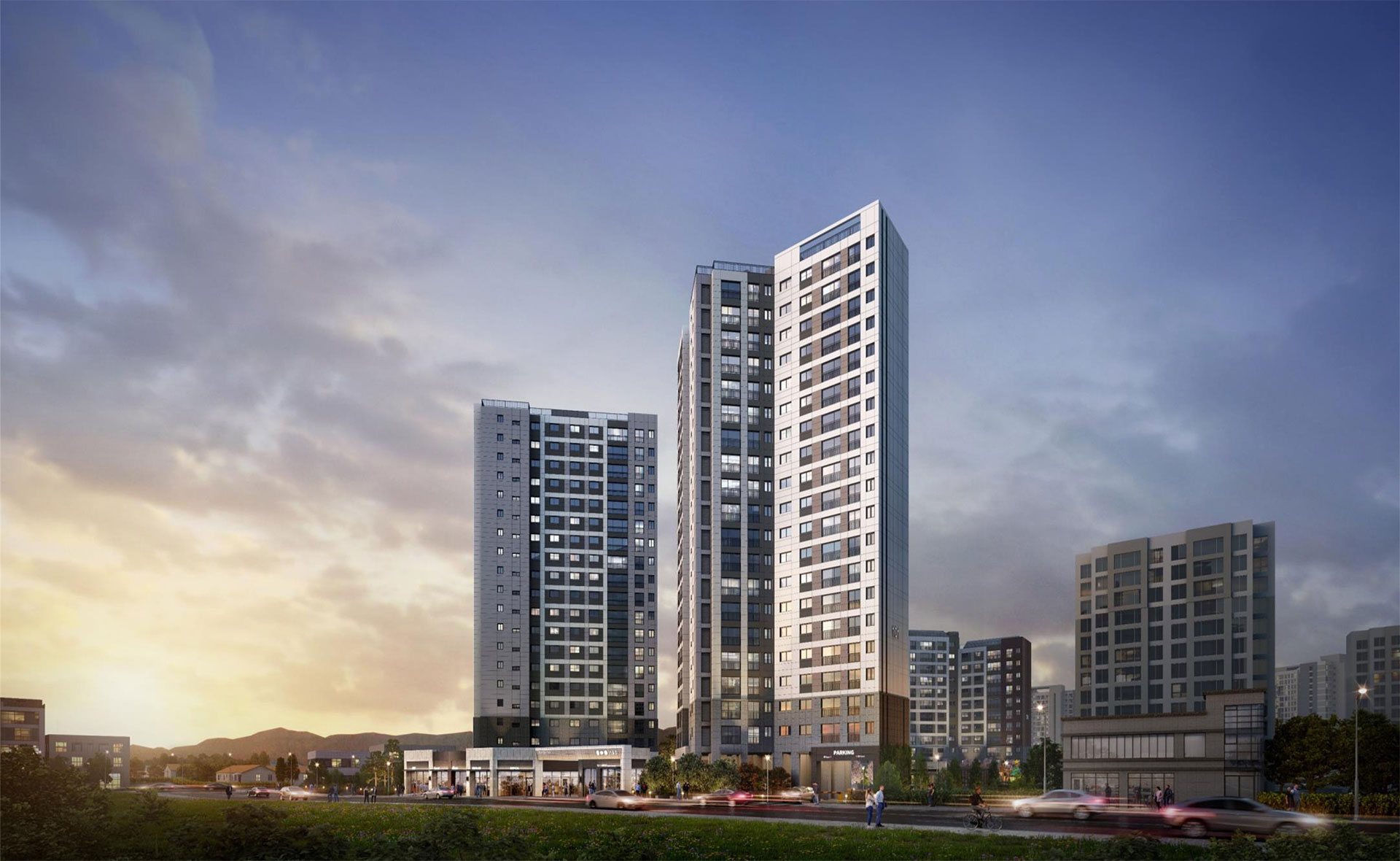 왕길역 아테라 홈페이지 카톡전송 이미지